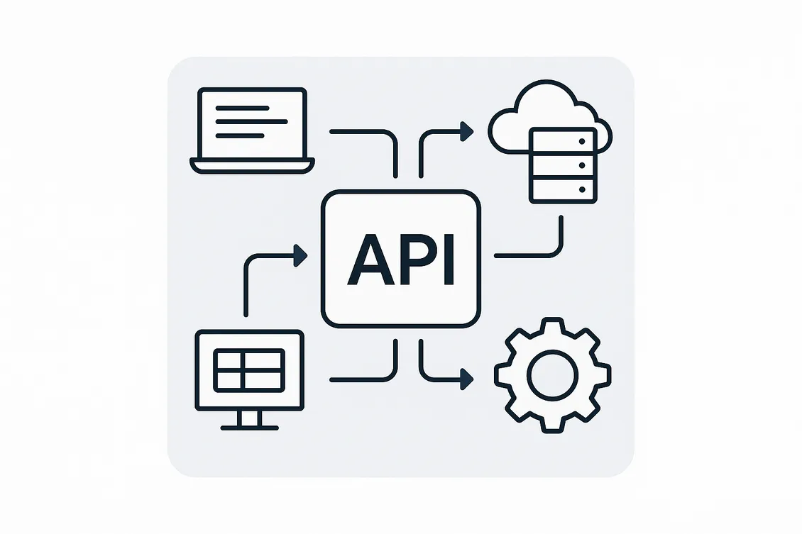 Illustration of API and SDK integration